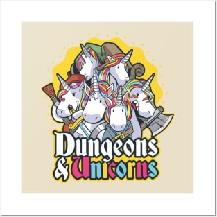 Dungeons & Unicorns Posters and Art